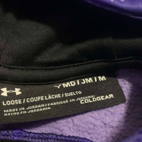 purple splat kids hoodie under armour - Picture 2 of 2